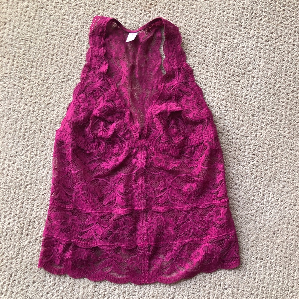 Clo Íntimo Lace Tank Top Size  L